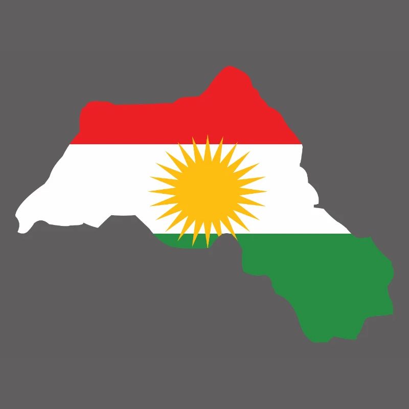 Drapeau du Kurdistan Bakur Bashur Rojava Rojhlt Newroz