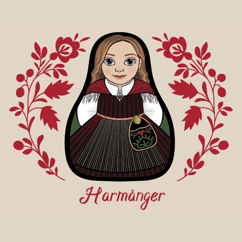 Harmångerstinta avec des fleurs