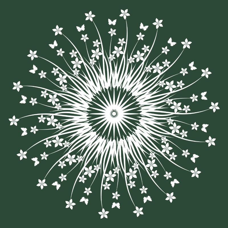 Mandala de fleur