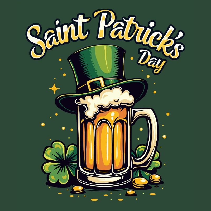 St Patrick`s Day Bier