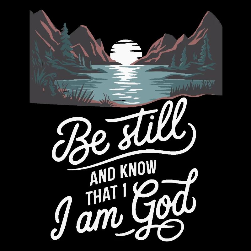 Be still and know that I’m god