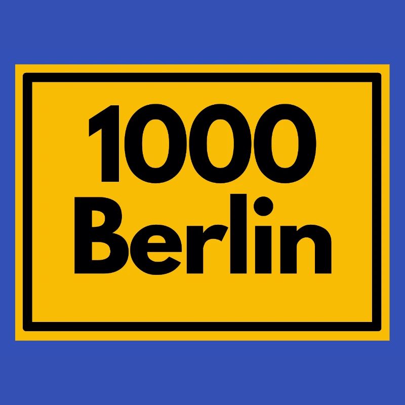 OLD POSTCODE POSTCODE RETRO 1000 BERLIN CAPITAL