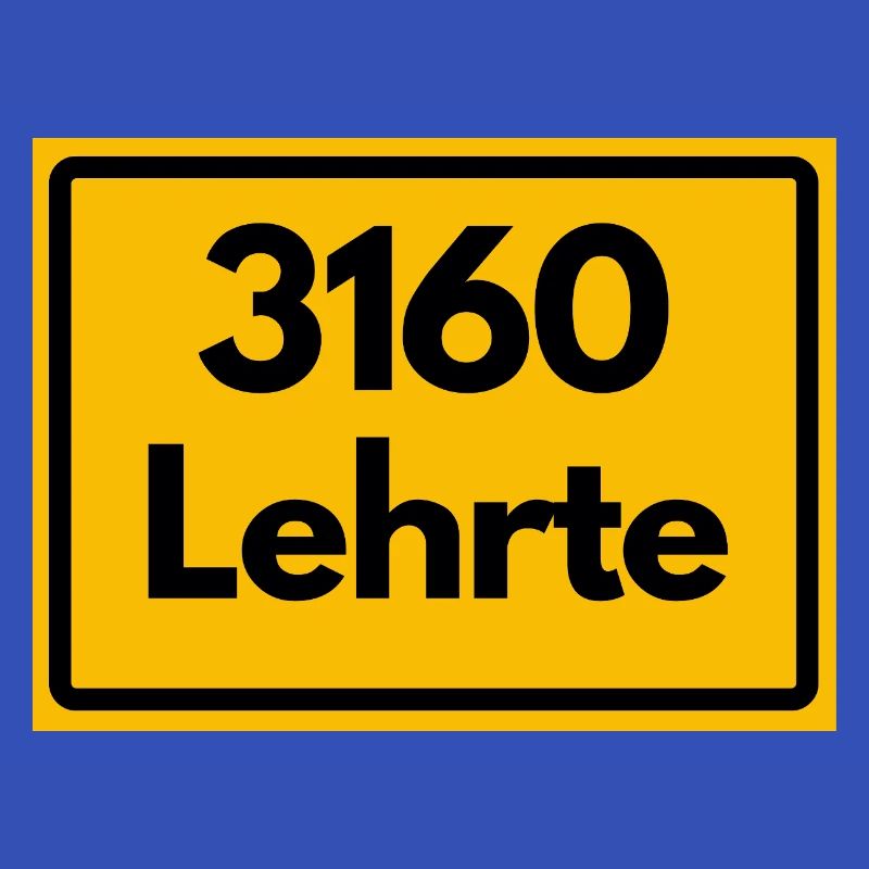 ALTE POSTLEITZAHL PLZ RETRO 3160 LEHRTE WASSERTURM