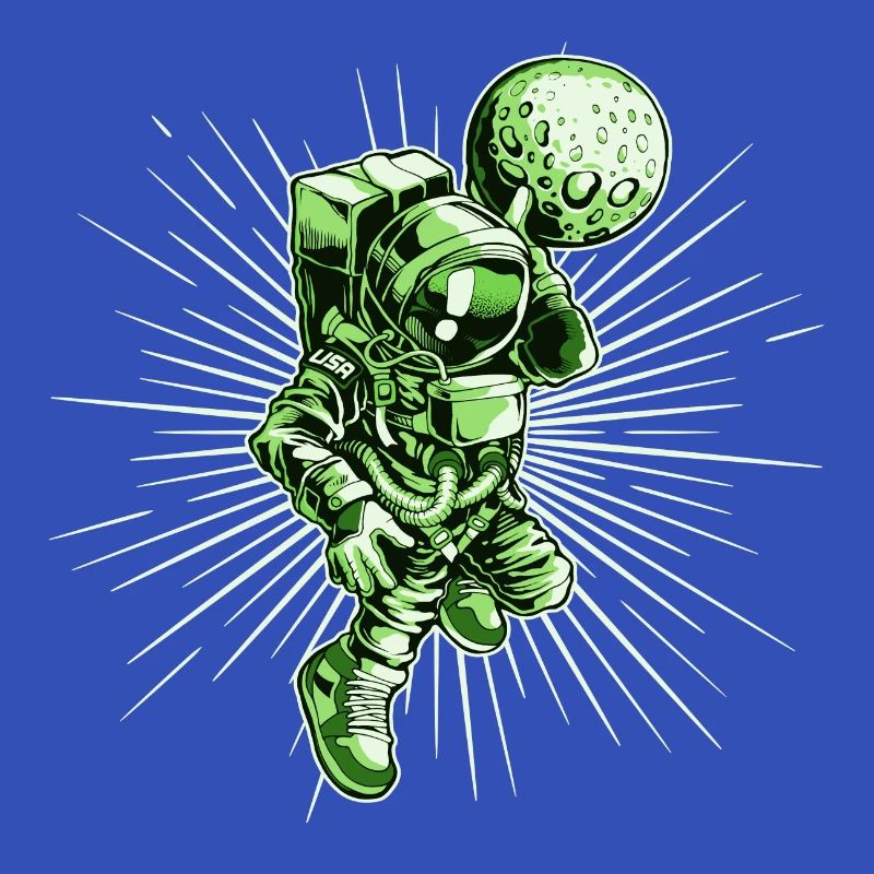 Fusée astronaute spatiale