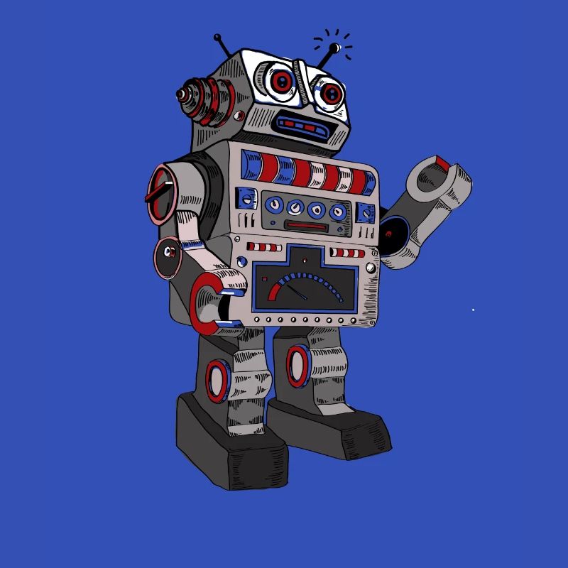 Robby Rob mr. robot scifi android jouet retro pc