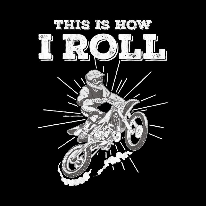 C’est comme ça que je joue le pilote de motocross