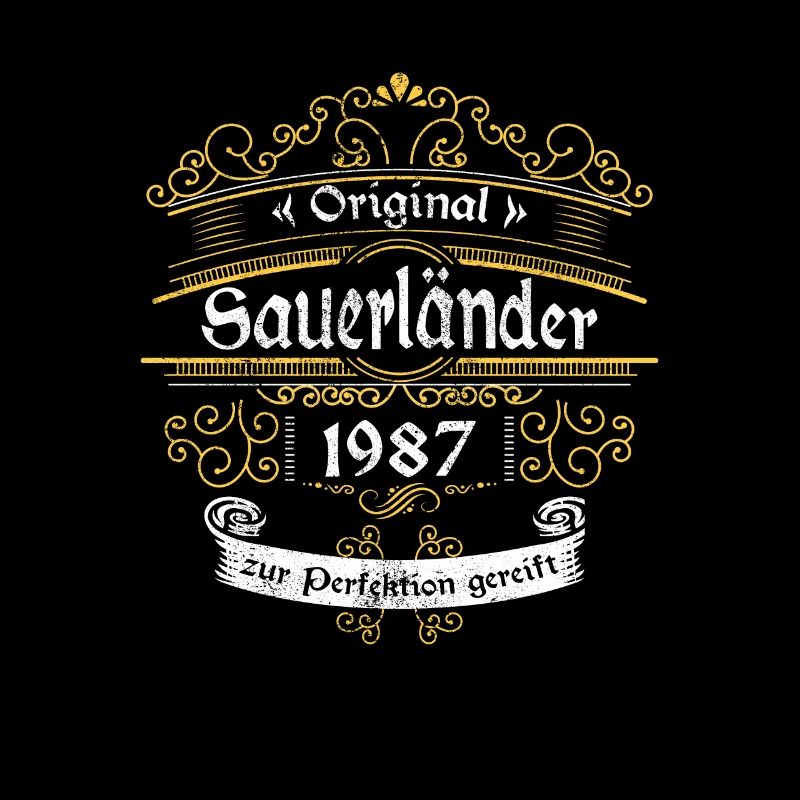 1987 Geburtstag Sauerländer Original Whiskey