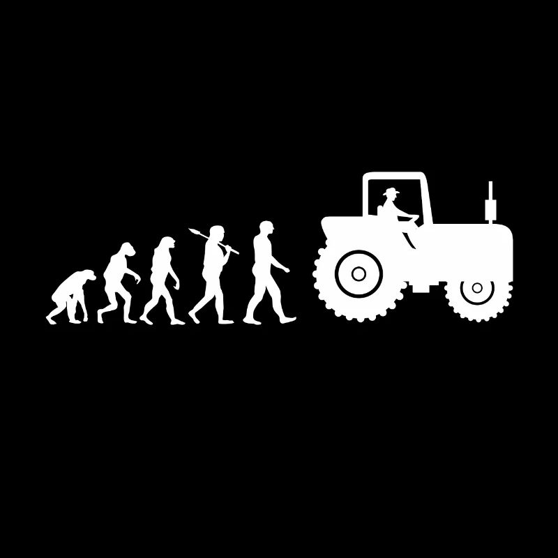 Traktor Landwirtschaft Evolution Geschenk