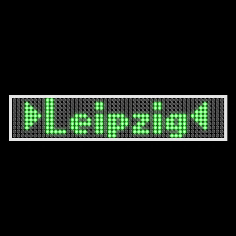 Leipzig LED Display Vert