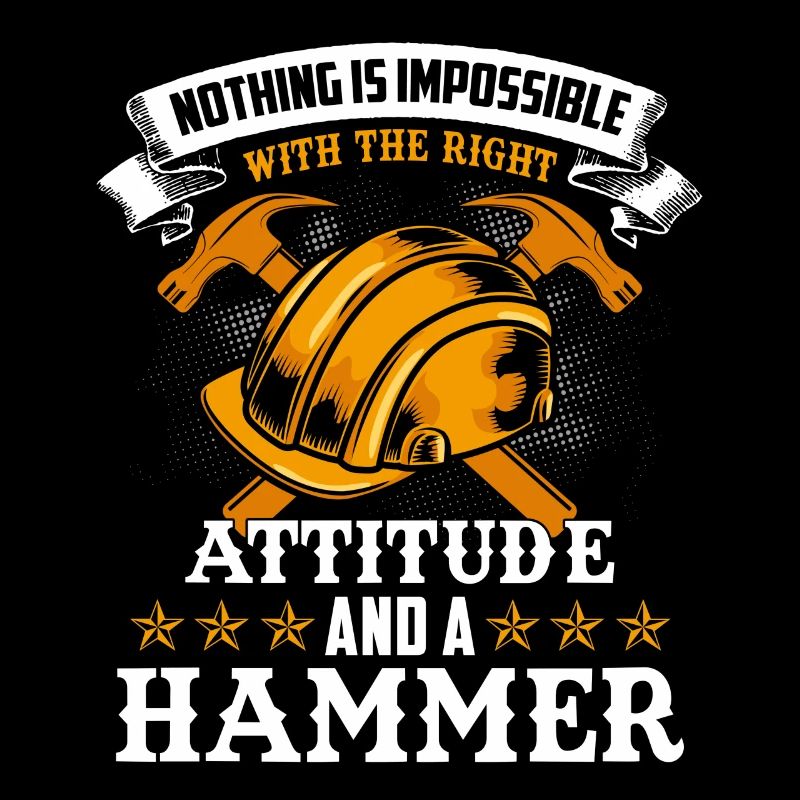 construction worker hammer