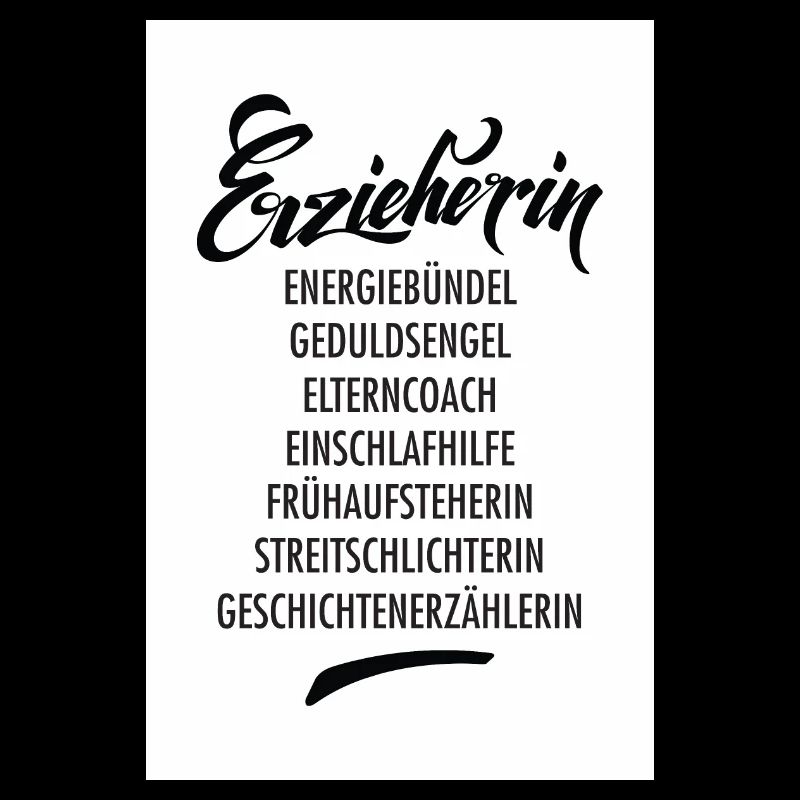 Affiche éducateur