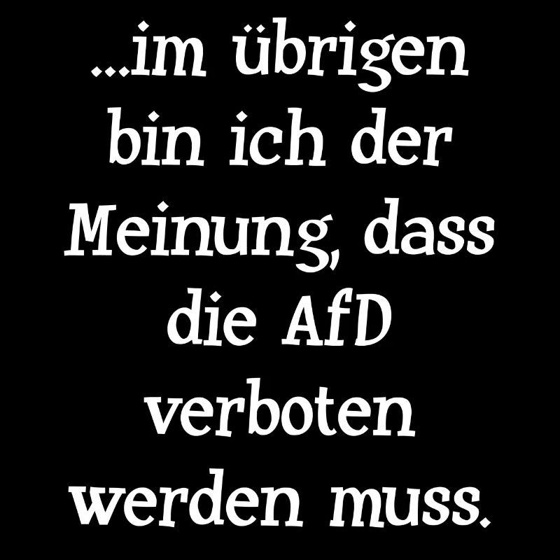 für AfD Verbot