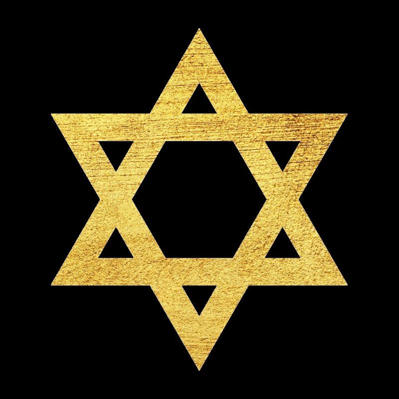 Étoile de la foi de David symbole de protection