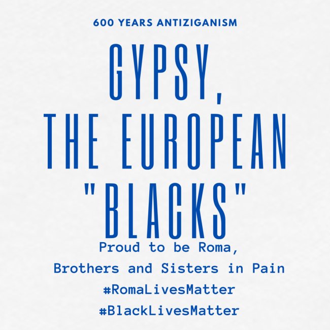 Gypsy, the European "Blacks" - Blue Letters