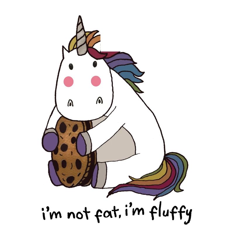 Fluffy Einhorn