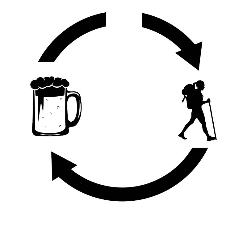 Beer loading arrows and hiking 1 -