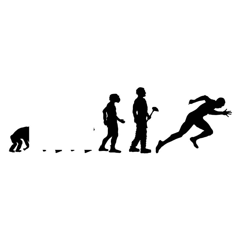 Evolutionstheorie Leichtathletik Sprint