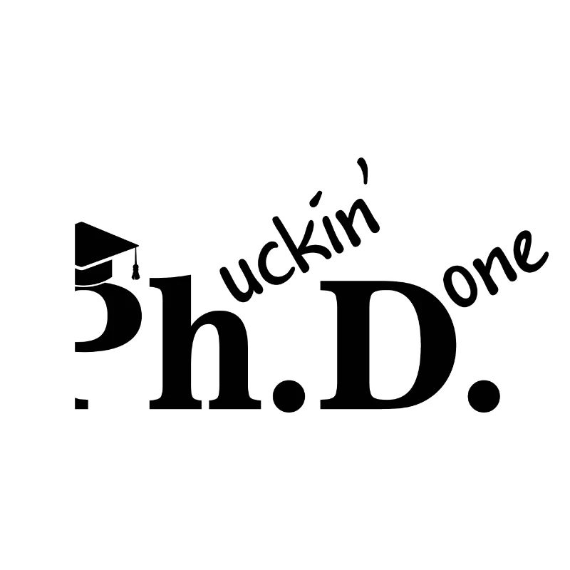 Phd Abschlussfeier Student Geschenk Dissertation