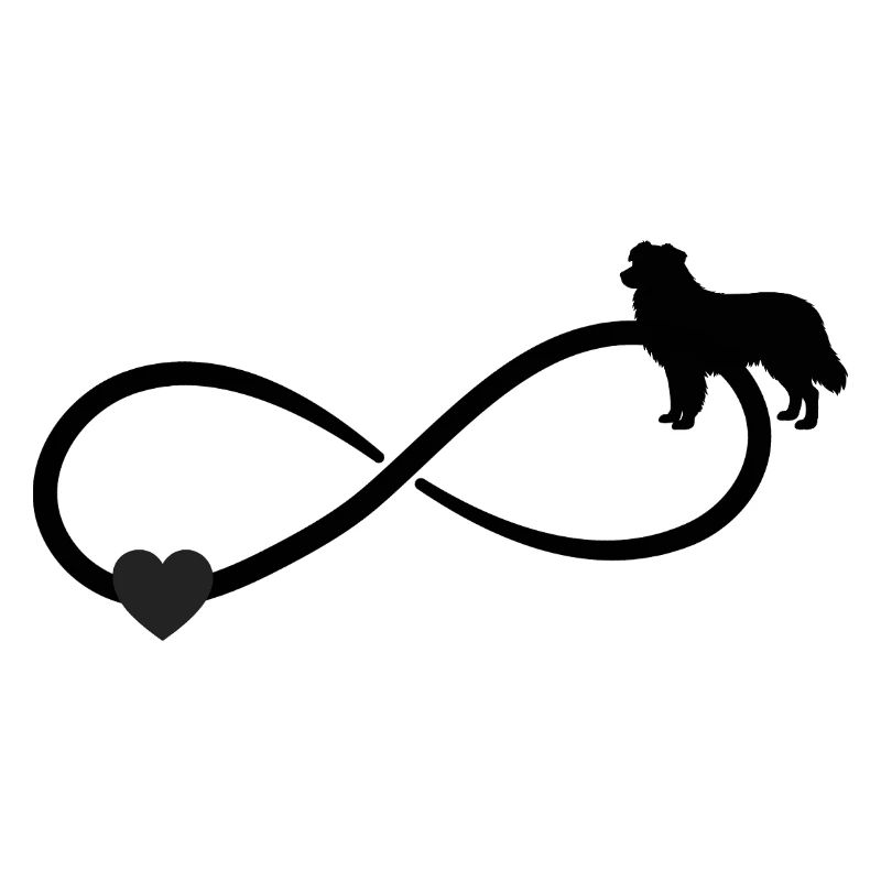 Australian Shepherd Heart Infinity