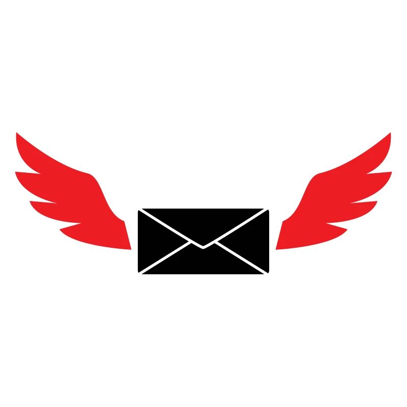 Express Mail Envelope Winged Post