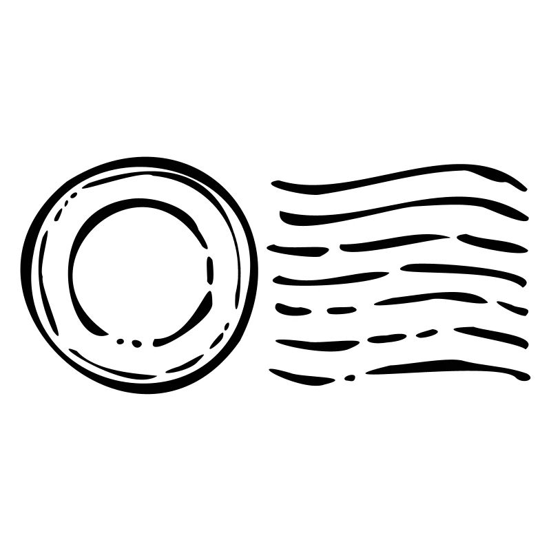 Cachet de la poste timbre Cachet de la poste