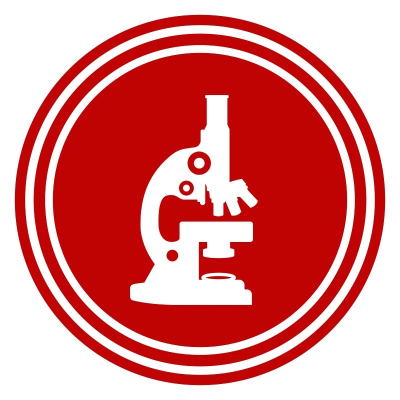 Icône d’icône de microscope