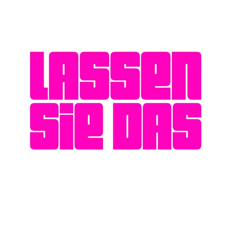 lassen sie das