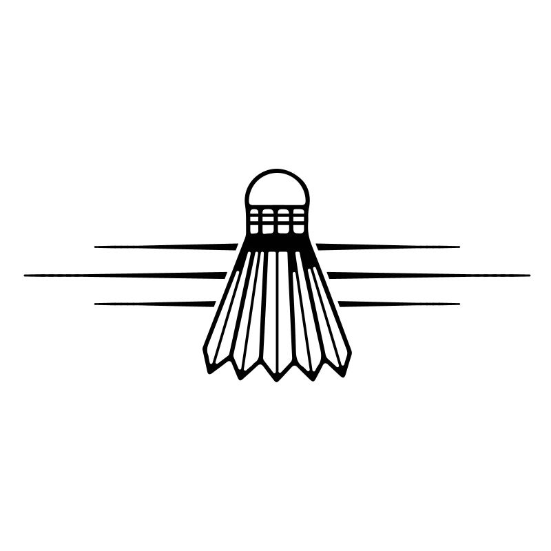 logo de badminton