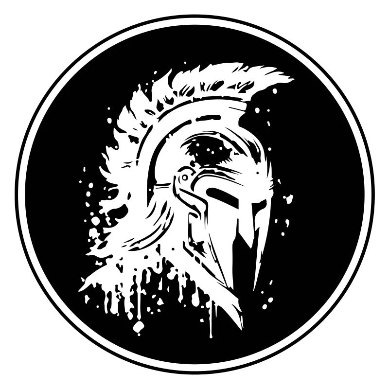 Spartaner Helm Gladiator Symbol