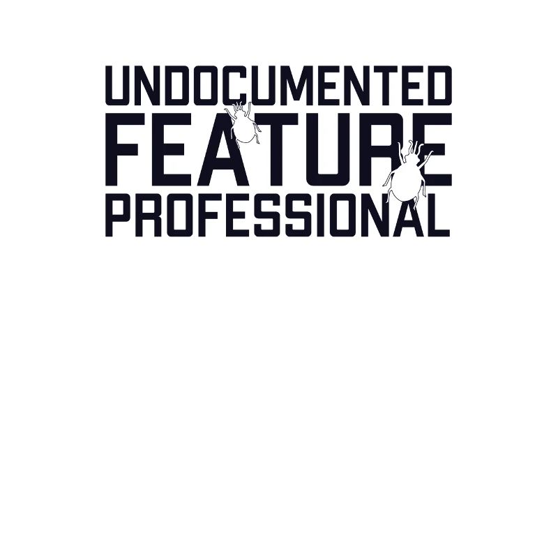 Undocumented Feature Professional Coder Software