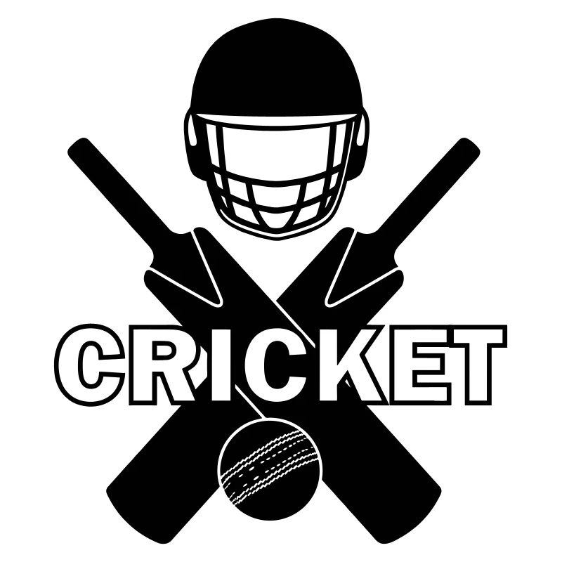 Cricket logo shadow image with text