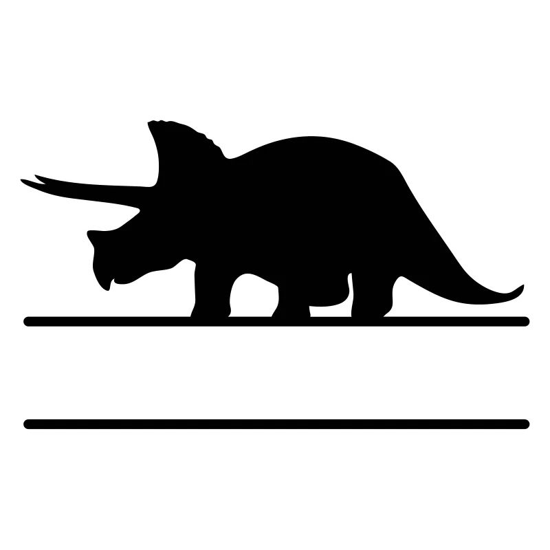 Dinosaurier - eigenen Text, eigener Name