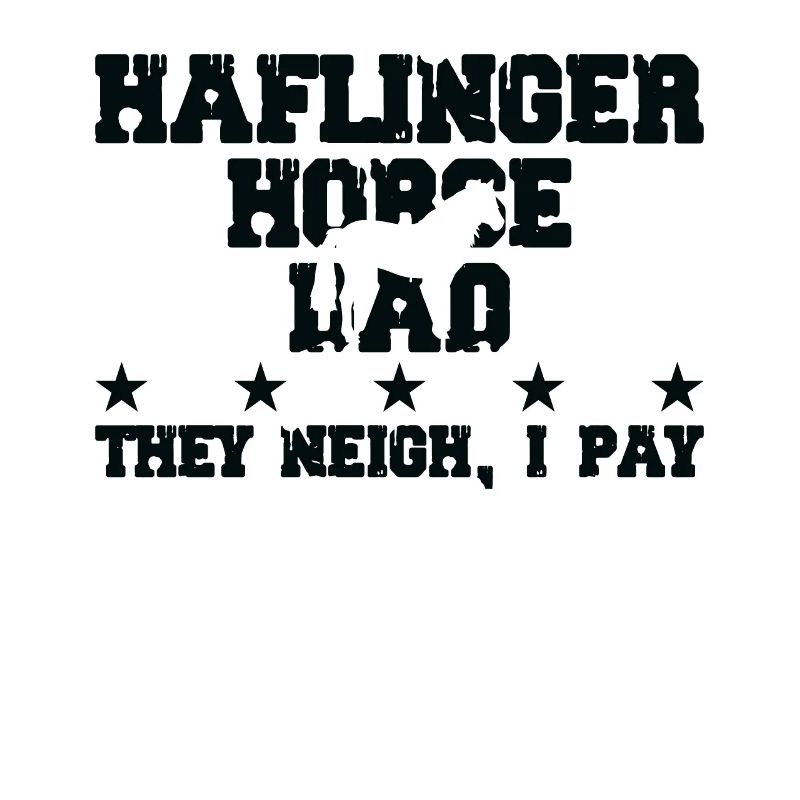 Pferdevater - Haflinger Pferd