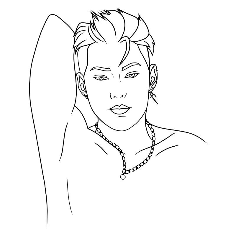 Attractive young artist | Model | Seductive