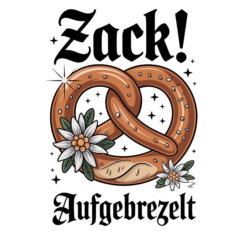Zack dressed up traditional dirndl replacement