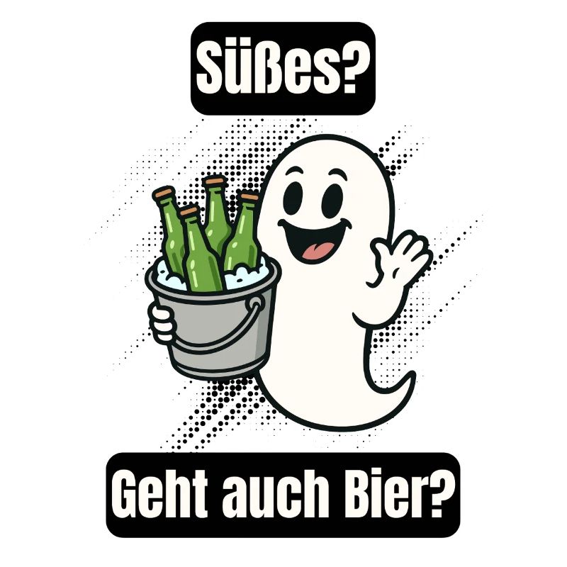 Süßer Geist mit Bier
