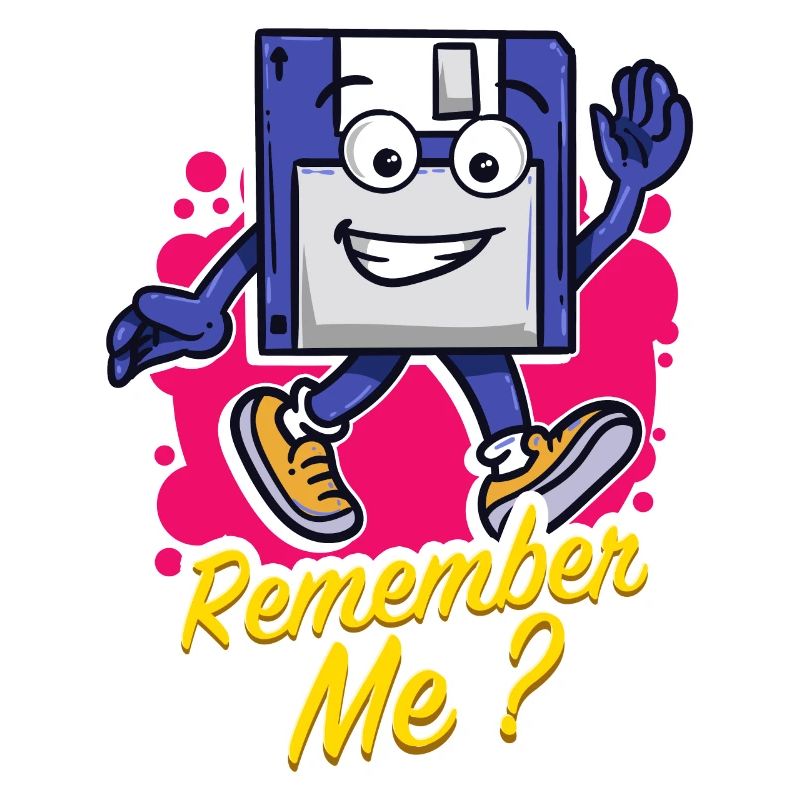 Programmierer Retro-diskette Floppy disc