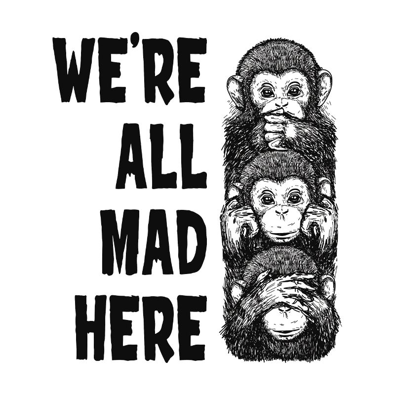Three monkeys See nothing, say nothing, hear nothing