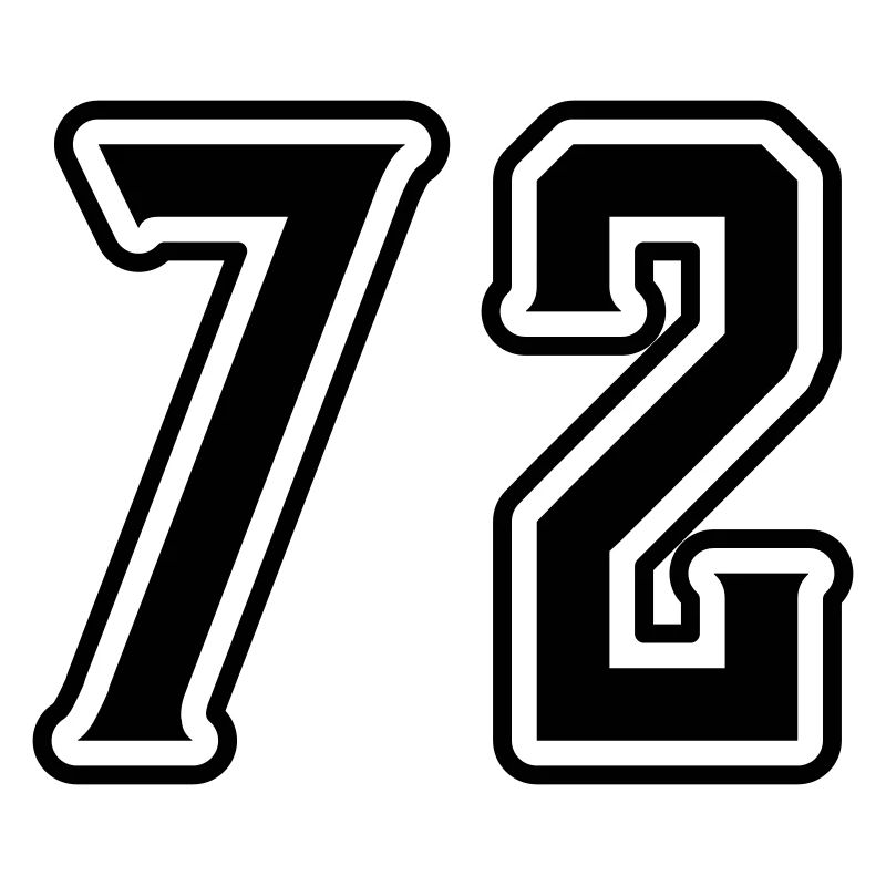 Symbole numérique 72