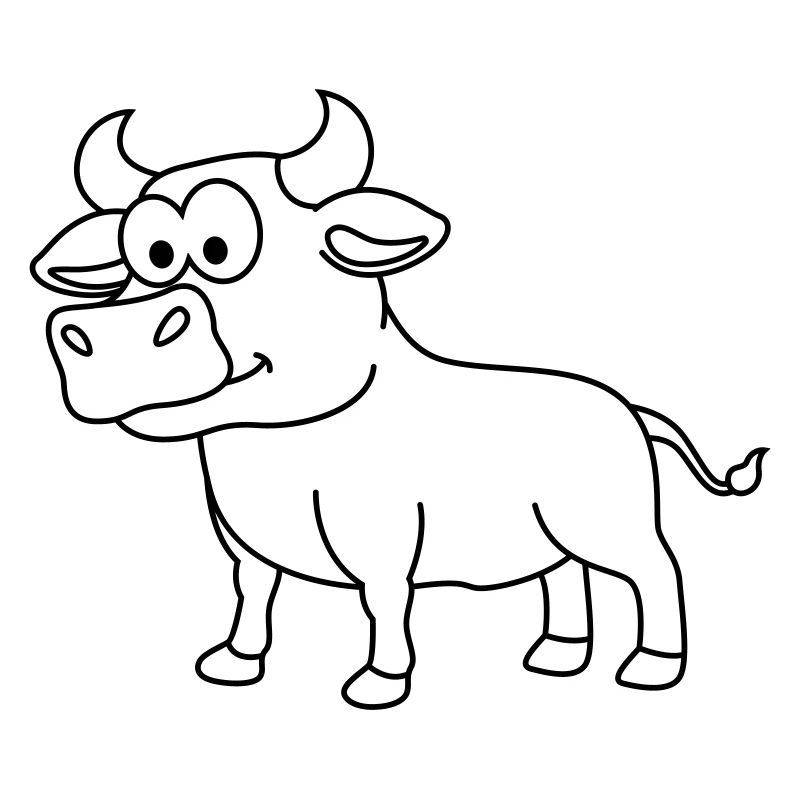 Taureau Comic Animal