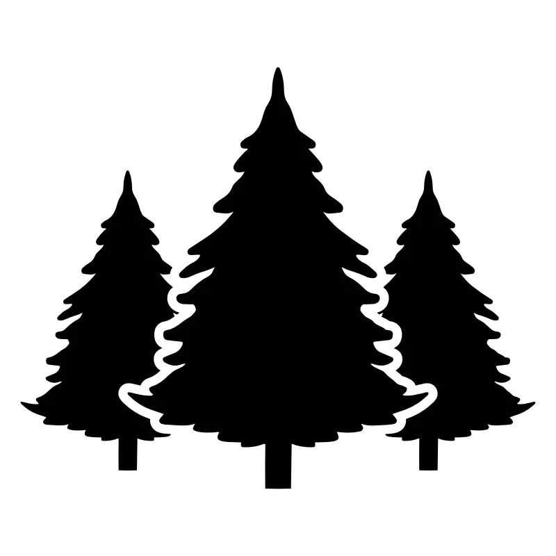 Sapin de forêt d’arbres