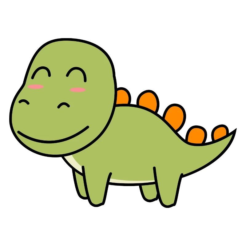 Dinosaur stegosaurus comic