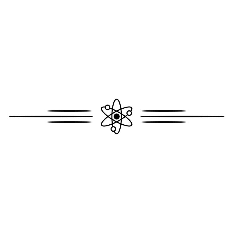 Atom Linie Symbol