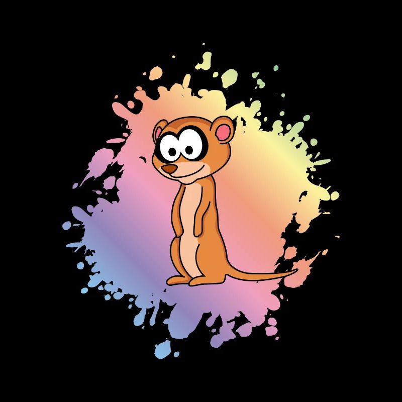 Erdmännchen Comic Tier