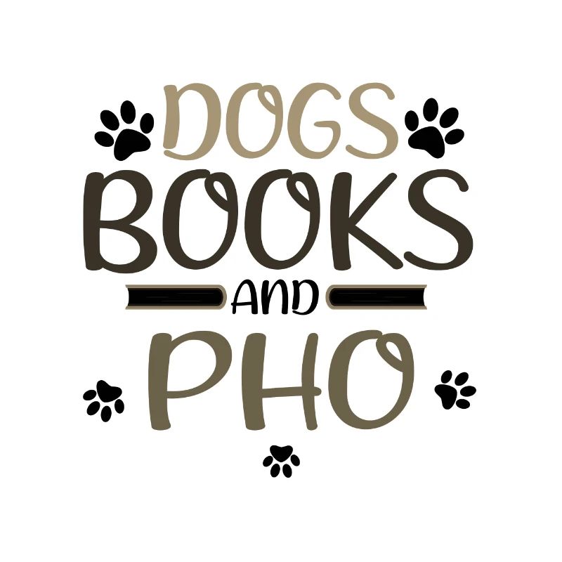Pho Lover Geschenke Hunde Bücher und Pho Reader Geschenk