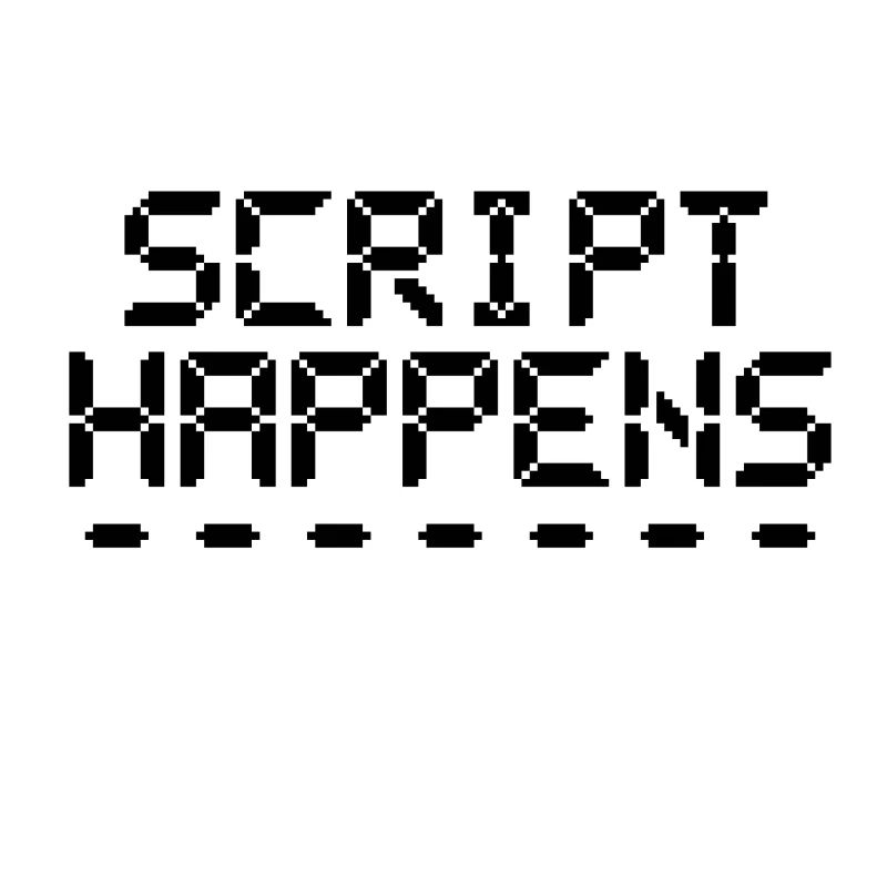 Computerprogrammierskript passiert Programmierer