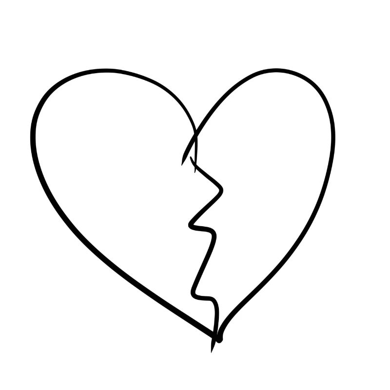 Heart broken