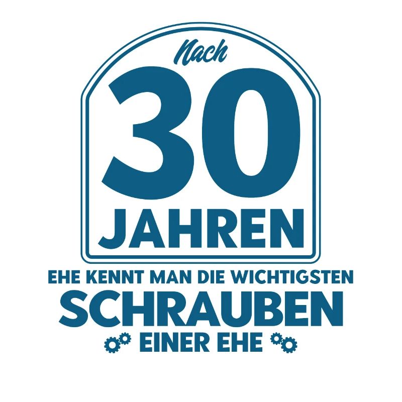 Perlenhochzeit Ehepaar 30. Hochzeitstag Geschenk