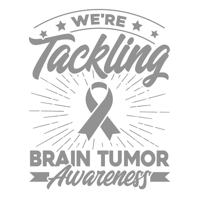 Gray Loop Brain Tumor Support Brain Tumor Ü