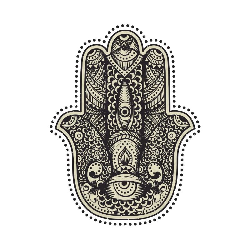 Mandala hand